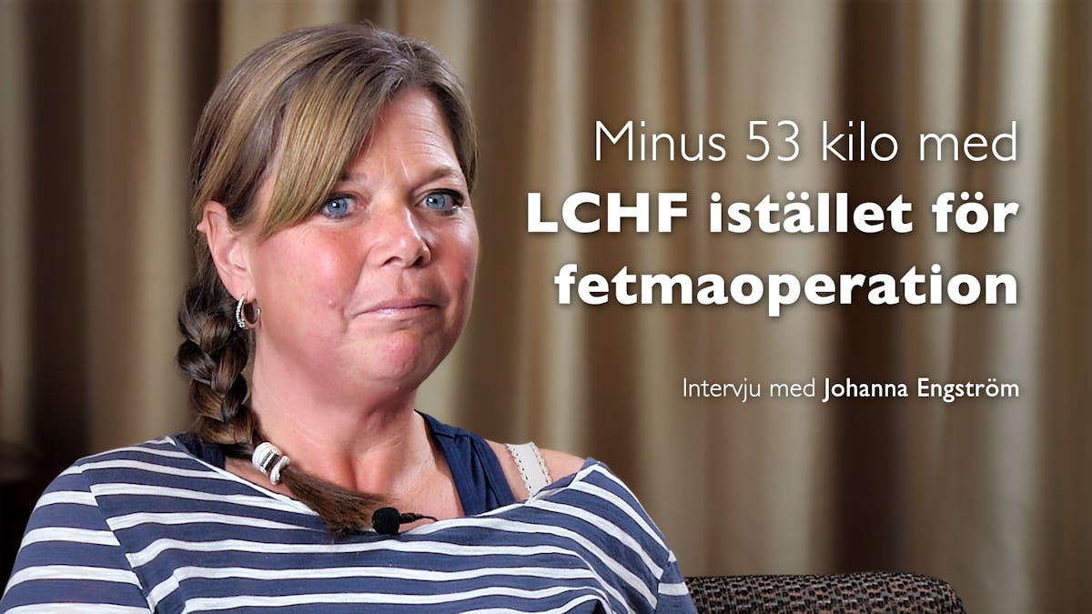 Hur Johanna Engström undvek en fetmaoperation