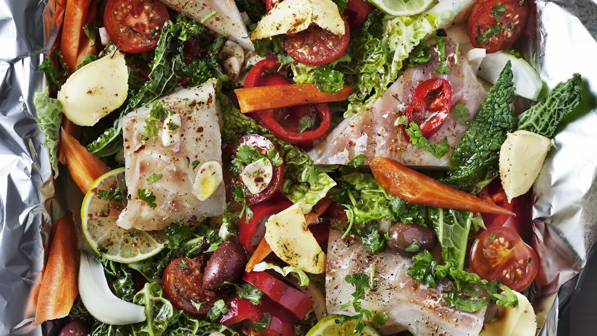 Fin LCHF-fisk i folie