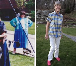 "Jag känner mig frisk och stark och tycker att livet leker"