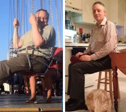 Hur Julians syster förändrade hans liv – och fick honom att gå ner 36 kg