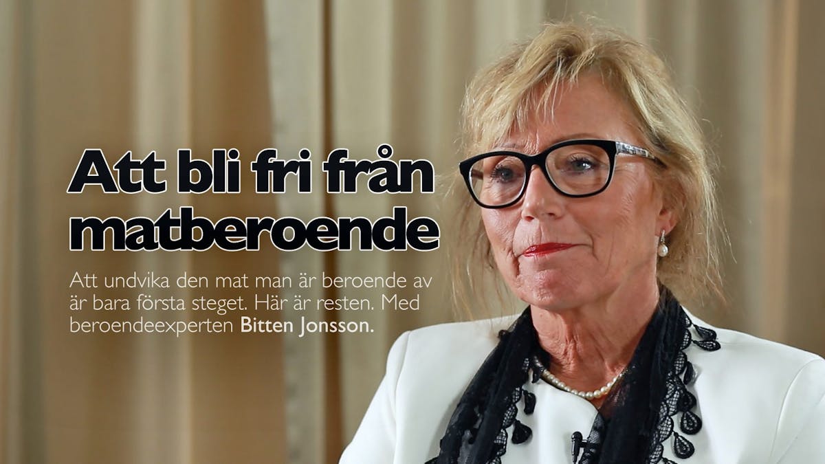 Hur du blir fri från matberoende