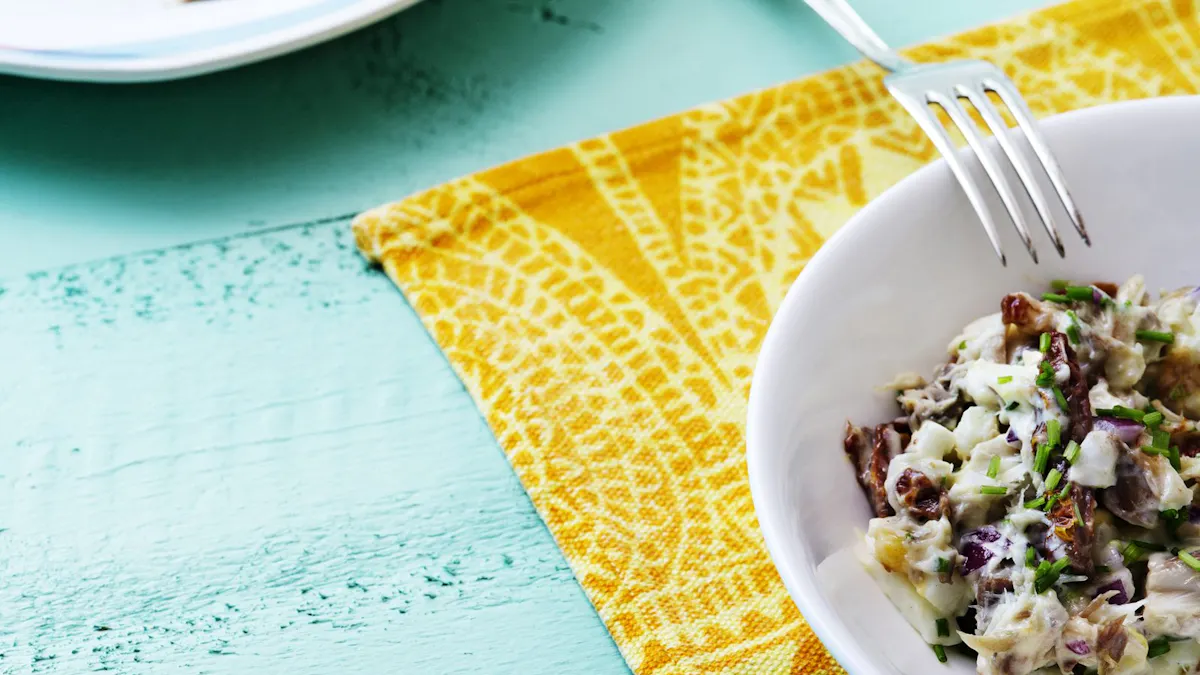 Makrillsallad LCHF, extra allt