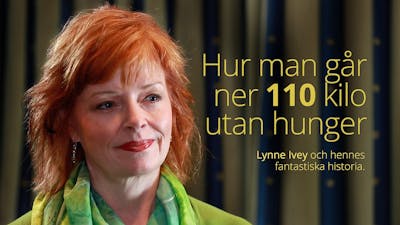 Hur man går ner 110 kilo utan hunger med LCHF (ny medlemsvideo)