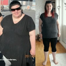 Minus 47 kg genom att banta med fett