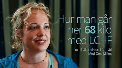 Hur man går ner 68 kilo med LCHF (ny medlemsvideo)