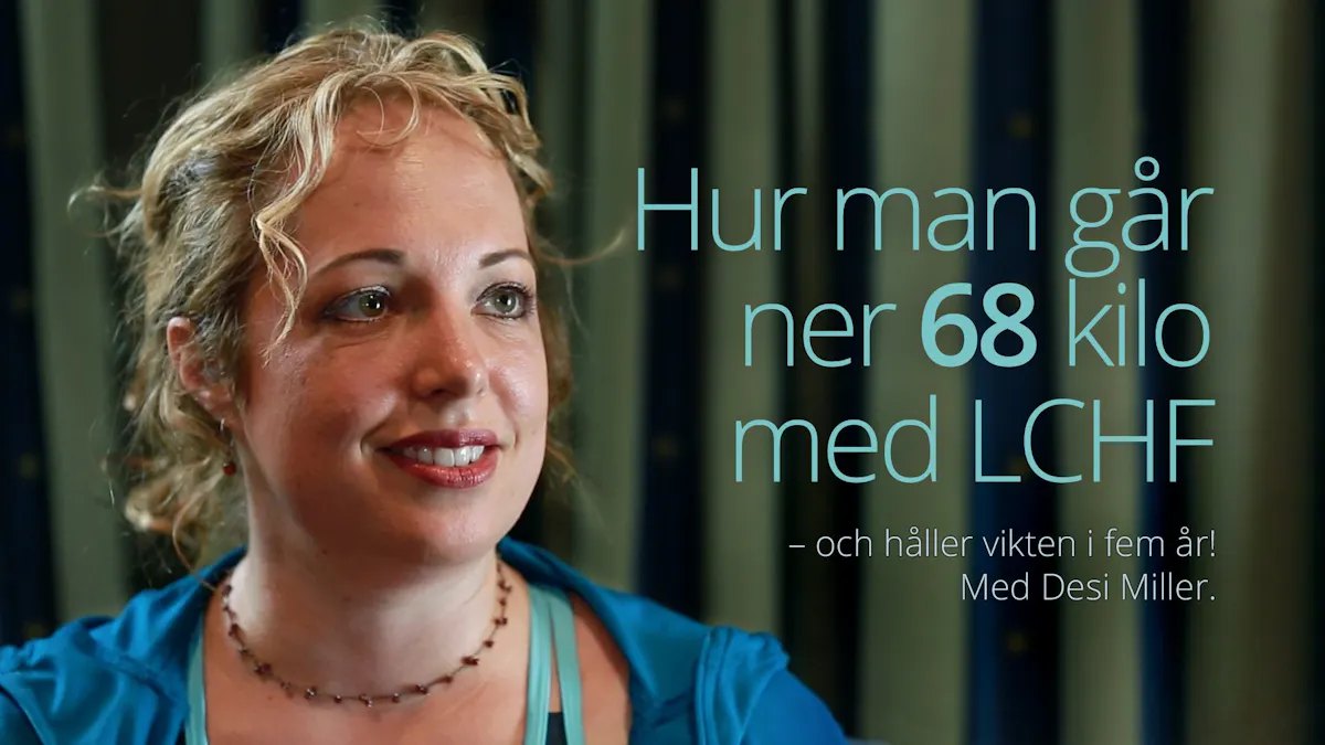 Hur man går ner 68 kilo med LCHF (ny medlemsvideo)