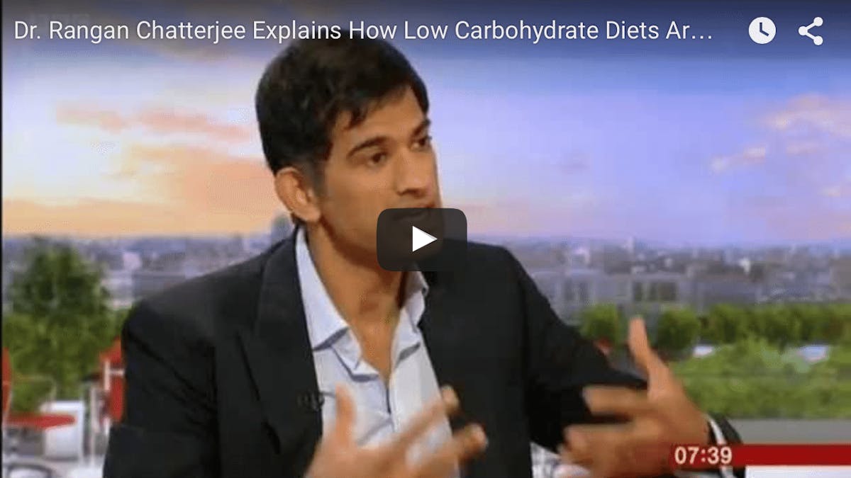 Dr Rangan Chatterjee förklarar varför lågkolhydratkost är effektivast