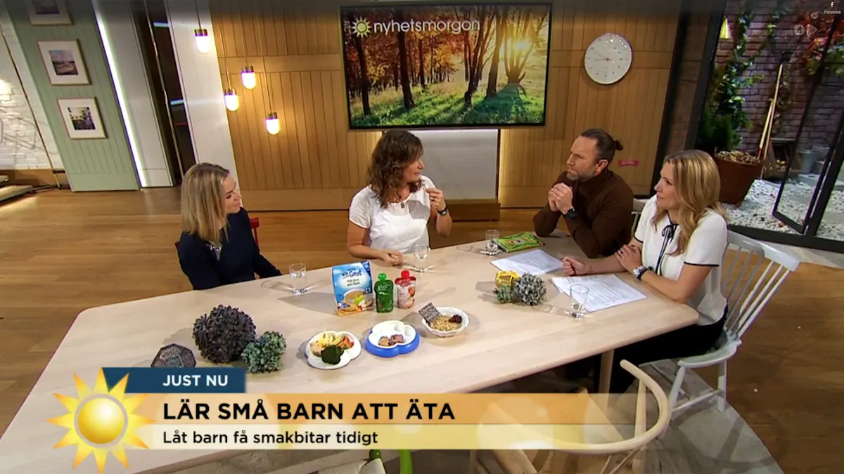 Smakäventyret: Ann Fernholm på Nyhetsmorgon
