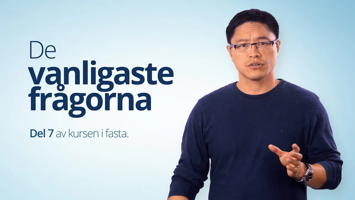 De vanligaste frågorna om fasta