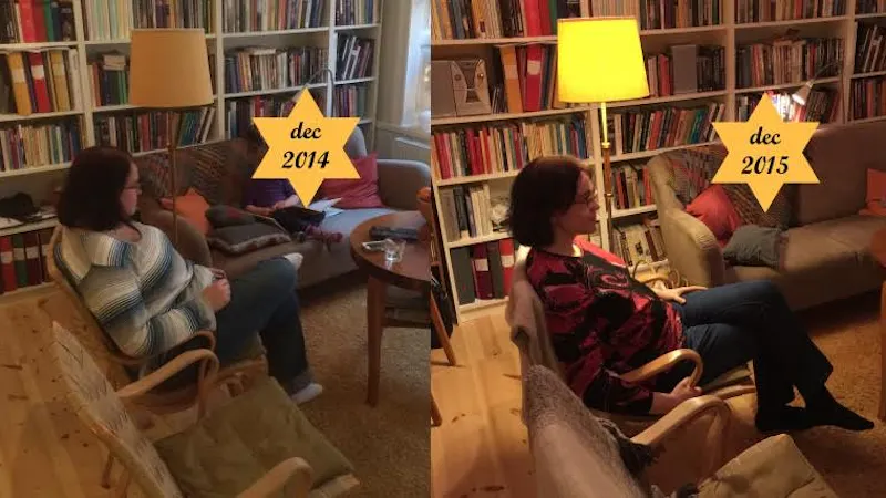 35 kilo lättare utan att mäta eller räkna