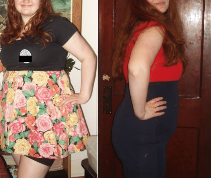 "Jag trodde inte att jag kunde bli smal – nu är jag tillbaka på min tonårsvikt"
