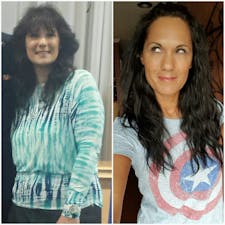 "Jag ser nu fram emot att fira silverbröllop i höst, smal och i form"