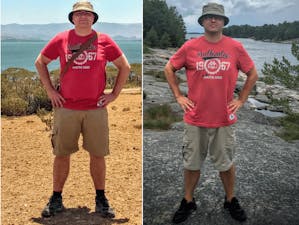 "Både min fru och jag mår bättre än någonsin"