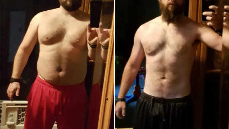 "Bränd av tidigare erfarenheter ville jag göra på det rätta och hälsosamma viset"