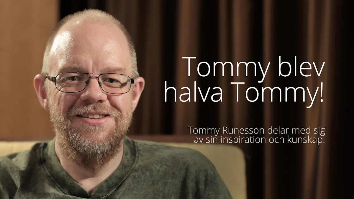 Tommy blev halva Tommy!