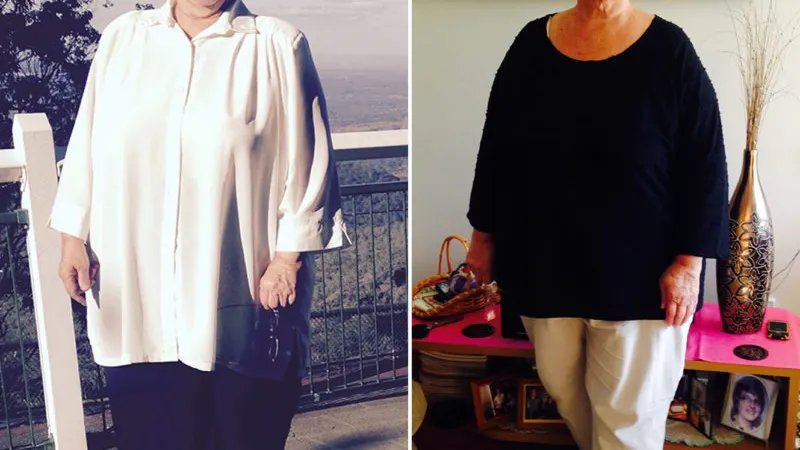 "För första gången är jag inte hungrig"