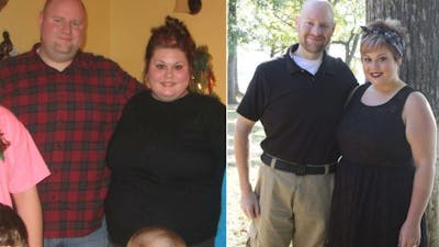 Par går ner 109 kg tillsammans på ett år med hjälp av LCHF och träning