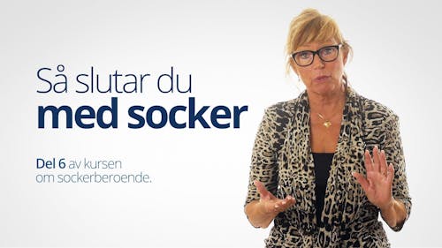 Så slutar du med socker