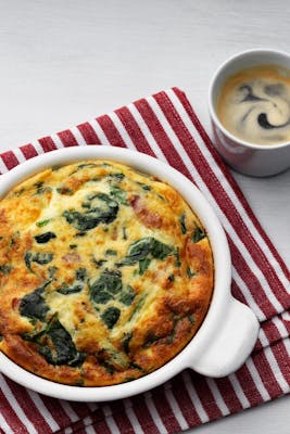 Spenatfrittata