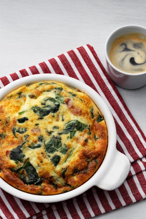 Spenatfrittata