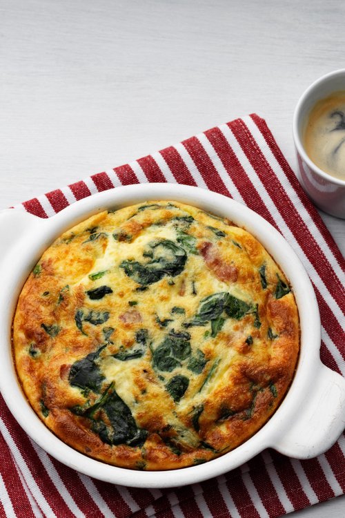 Spenatfrittata
