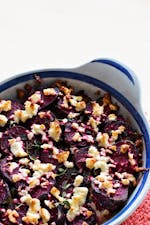 Ugnsbakade rödbetor med fetaost