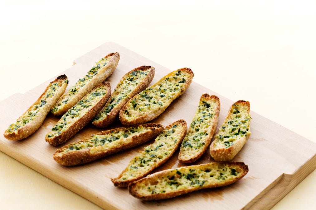 Glutenfritt vitlöksbröd