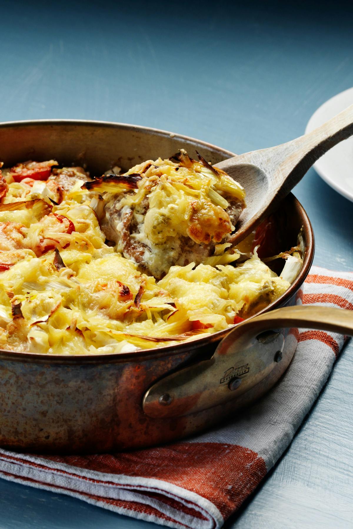 Krämig kycklinggratäng