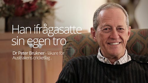 Dr. Peter Brukner - han ifrågasatte sin egen tro (Vail 2016)