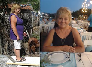 "Jag har aldrig sett tillbaka, kilona bara rann av mig"