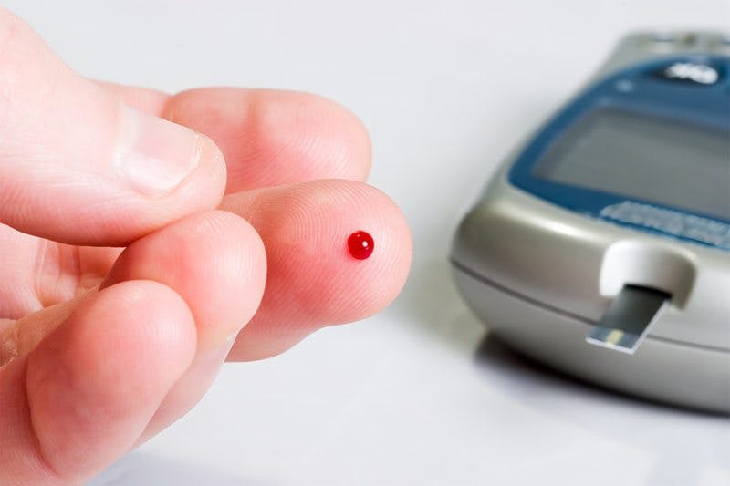 Testing blood sugar