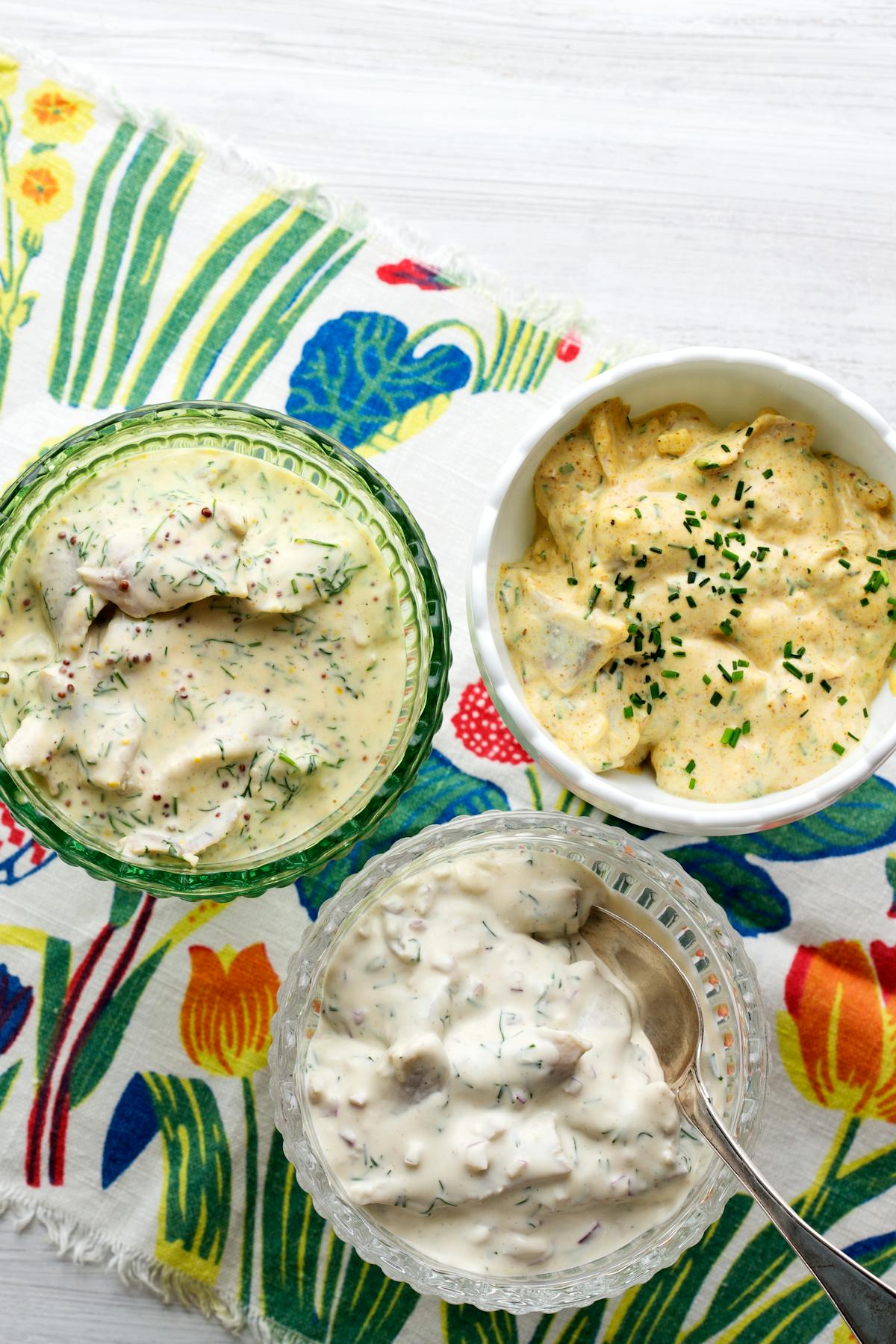 LCHF-sill på tre sätt