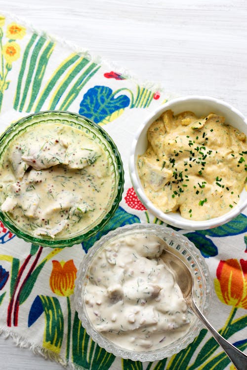 LCHF-sill på tre sätt