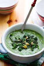 Supergrön vegosoppa