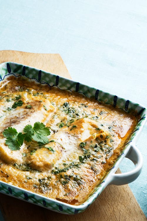 Thaifisk med kokosgrädde