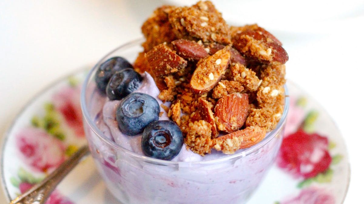 Ingefära- och lakritsgranola