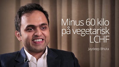 Minus 60 kilo med vegetarisk LCHF