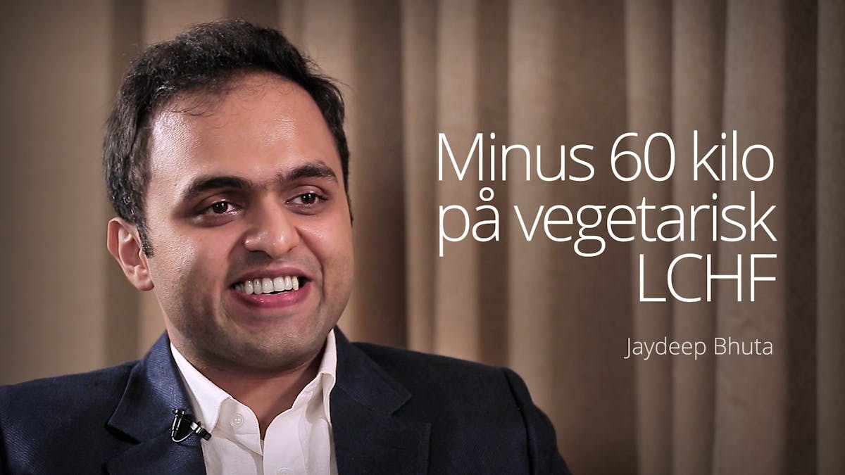 Minus 60 kilo med vegetarisk LCHF