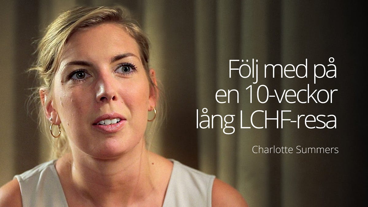 Följ med på en 10 veckor lång LCHF-resa