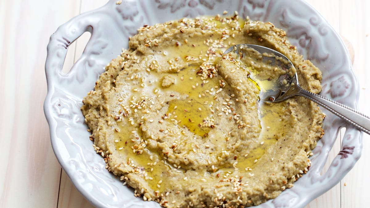 Baba ganoush – libanesisk aubergineröra