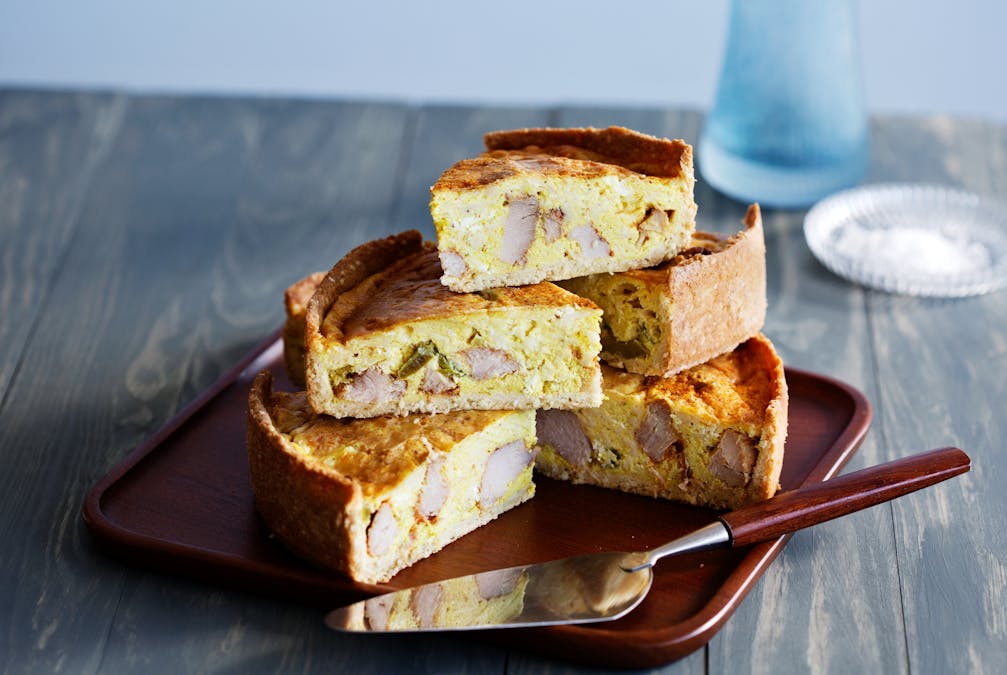 Currydoftande kycklingpaj