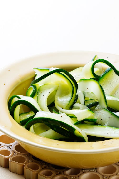 Zucchinitagliatelle