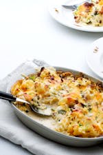 Blomkålsgratäng med cheddar