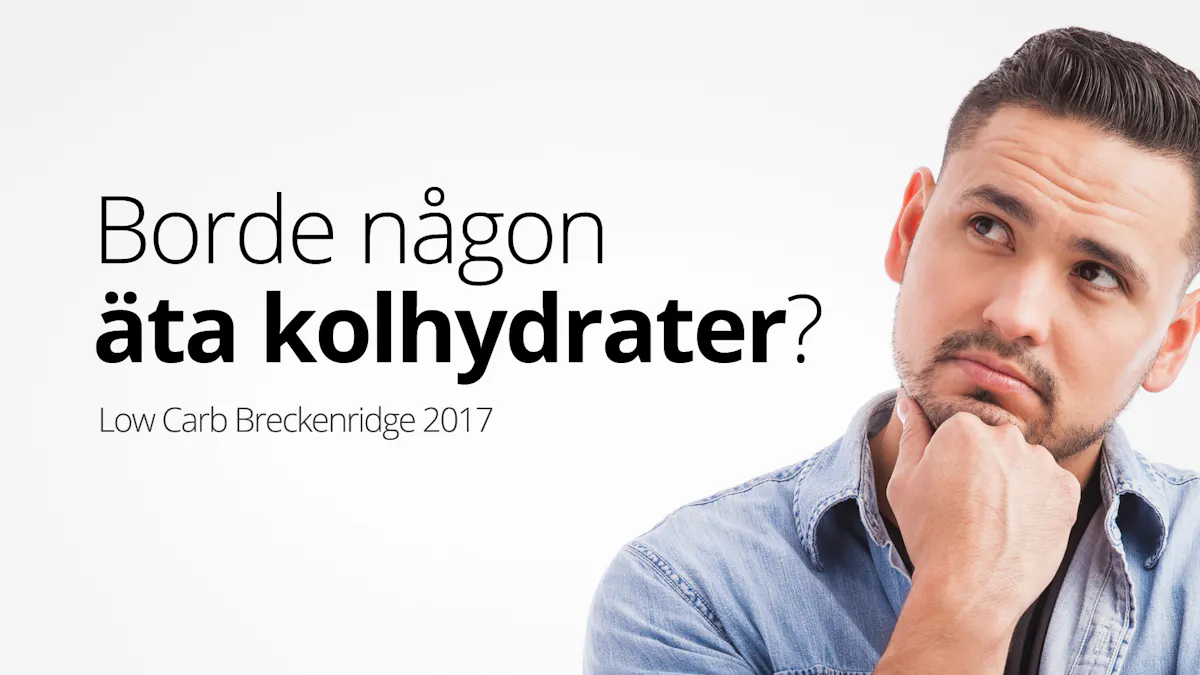 Finns det någon som borde äta kolhydrater?