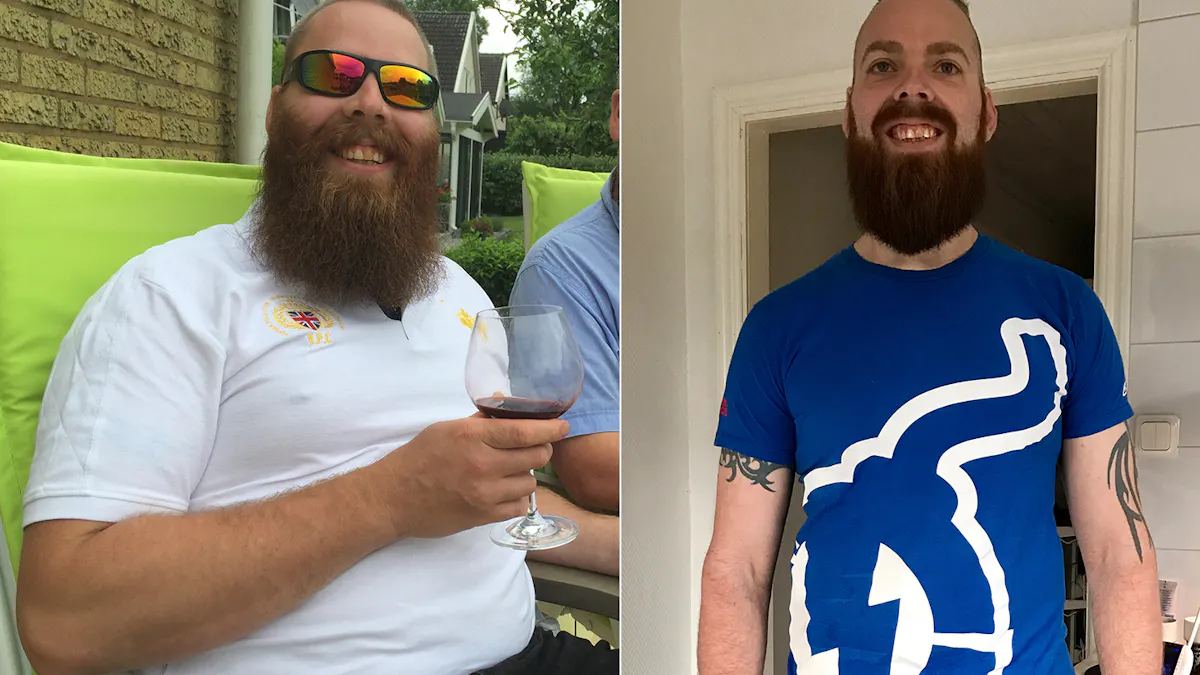 "Jag firar minus 30 kilo på knappt fyra månader"