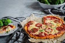 LCHF-pizza