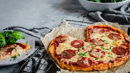 LCHF-pizza