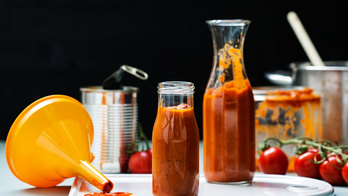 Sockerfri ketchup
