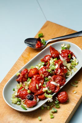 Rostad tomatsallad