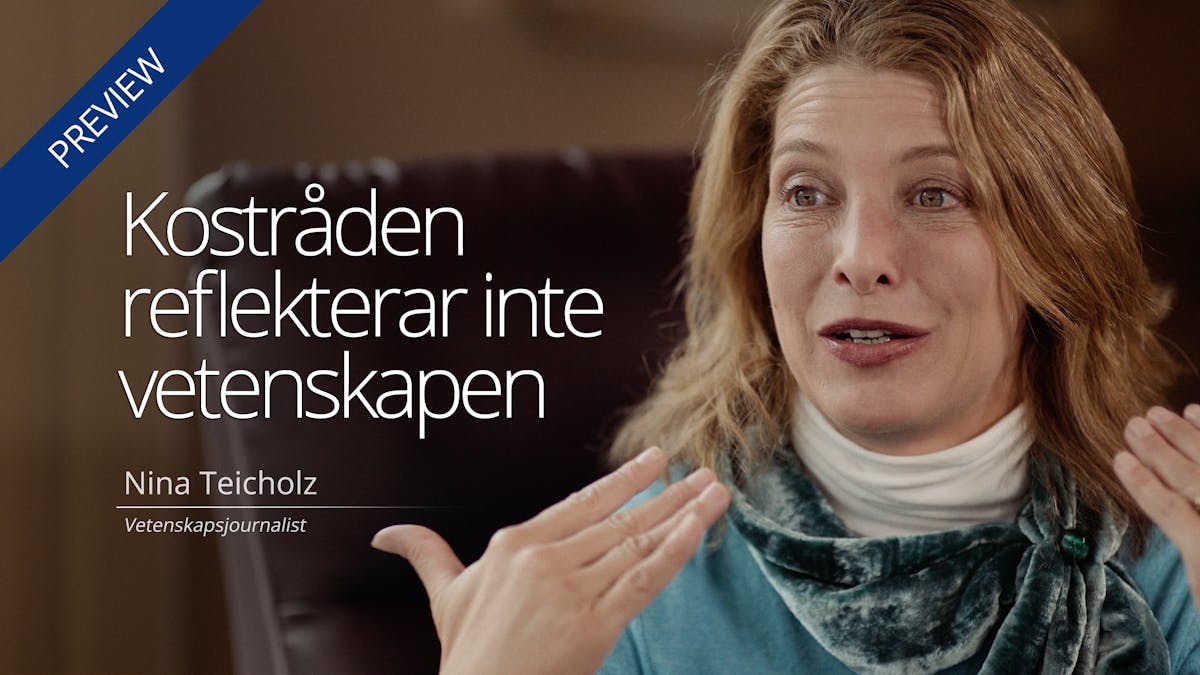 Kostråden reflekterar inte vetenskapen